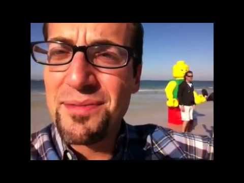 Giant Lego Man Washes Up On Siesta Key Beach