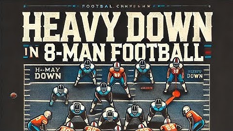Running Heavy Down vs. 4-2 Defense in 8-Man Football