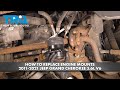 How to Replace Engine Mounts 2011-2021 Jeep Grand Cherokee 36L V6