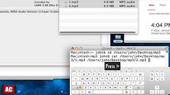 Join MP3 Files on Mac-Terminal And MP3 Trimmer  - Durasi: 4:08.  Join MP3 Files on Mac-Terminal And MP3 Trimmer  - Durasi: 4:08.
