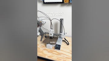 Bambu Lab A1 Mini Poop Bucket #tech #3dprint #3dprinting #bambulab #a1mini #setup