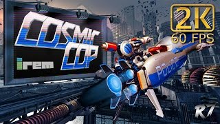Cosmic Cop (Armed Police Unit Gallop) | Arcade | Longplay | 2K 1440p 60FPS