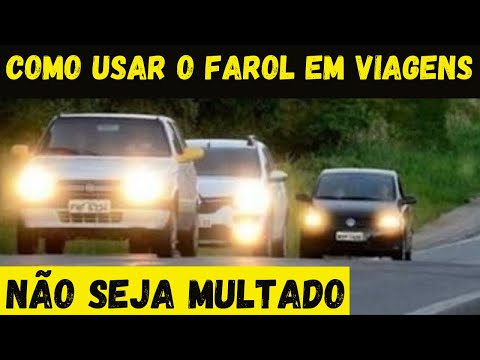 Vídeo: É ilegal dirigir com os faróis de nevoeiro acesos?