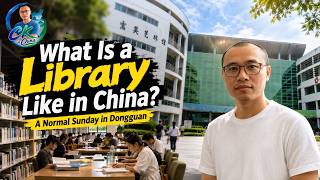 What Is a Library Like in China | A Normal Sunday in Dongguan