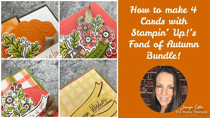 Fond of Autumn Stampin' Up! Free Card Class