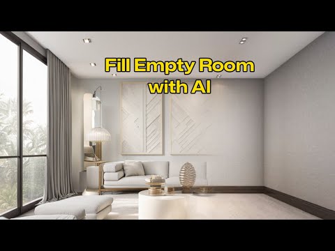 Decorate Empty Room using AI | mnml-ai