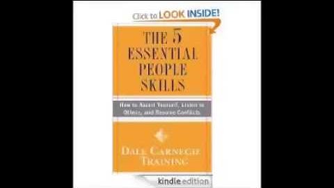The 5 Essential People Skills by Dale Carnegie