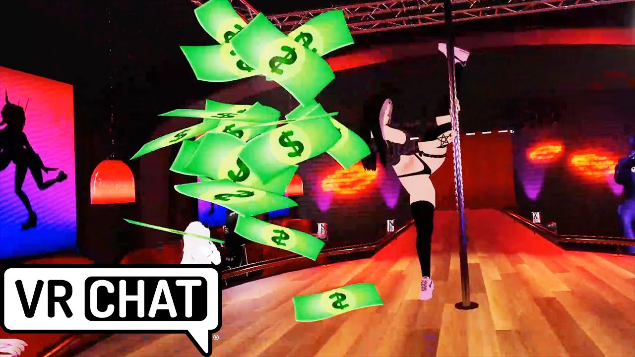 GIRL with REAL POLE DANCES in VRChat! 3 YouTube