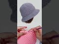 DIY Crochet Hat Stitch Tips 👒 #crochet #knitting #crocheting #handmade #diy