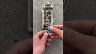 Wire Joint New Idea.#wire #electrical #safety #wire #electrical #electrician #wiring