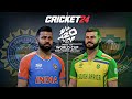Indias new jersey   india vs south africa t20 world cup warmup match  cricket 24