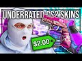 THE MOST UNDERRATED SKINS IN CS2 (INSANE VALUE)