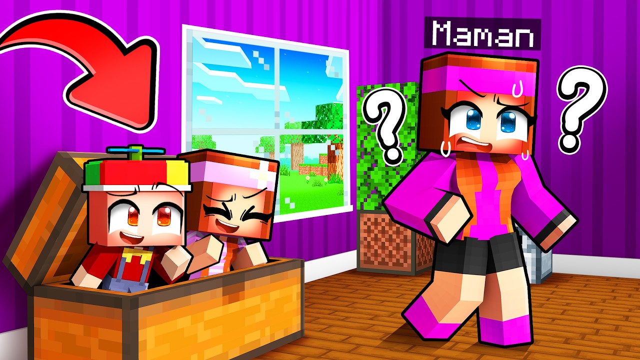 ENFANTS vs PARENTS en CACHE-CACHE Minecraft !