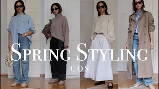 Cos Key Pieces Styled for Spring | Many Looks for Different Occasions