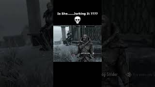 Is She......Jorking It ????  💀 #skyrim #elderscrolls #shorts #switch #switch2