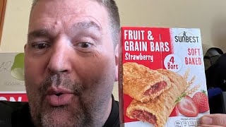 #sunbest fruit and grain bars strawberry