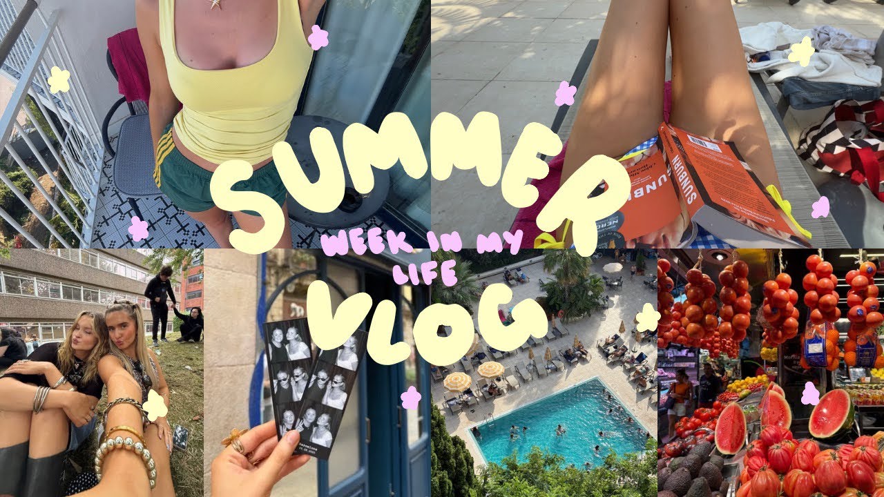 ЛЕТНЯЯ НЕДЕЛЯ В МОЕЙ ЖИЗНИ🌺🍋🧿🫐🌞🐚