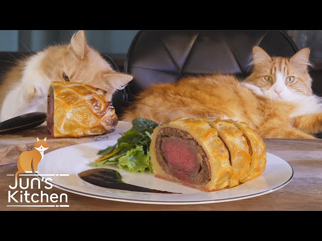 Beef Wellington (with Japanese mushrooms) | JunsKitchen