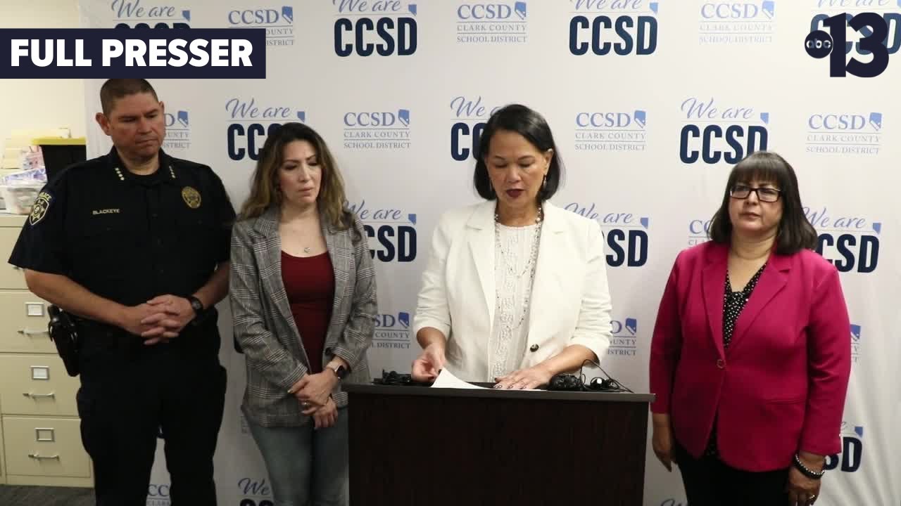 [FULL PRESSER] CCSD Superintendent Addresses Traffic Safety Amidst Recent Student Traffic Deaths