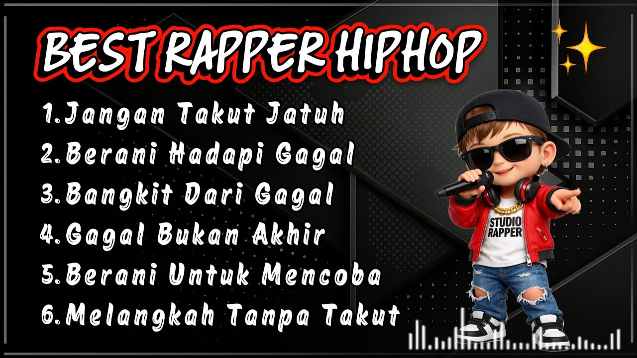 BEST RAPPER HIPHOP || JANGAN TAKUT JATUH || BERANI HADAPI GAGAL || RAP ...