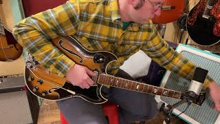 1960s Crucianelli Elite (Italy-made) hollowbody electric guitar