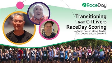 Transitioning from CTLive to RaceDay Scoring