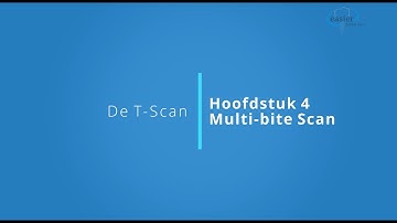 Hoe neem je de Multi-Bite af met de T-Scan?
