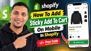 How To Add Sticky Add To Cart On Mobile In Shopify - (Free Code)