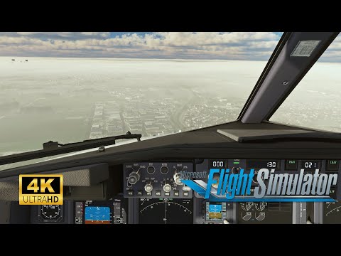 REALISTIC AIRLINE PILOT SIMULATOR ! | AMAZING GRAPHICS in MSFS 2023 | BOEING 737NG LANDING ROTTERDAM