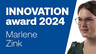 INNOVATIONaward 2024: Preisträgerin Marlene Zink