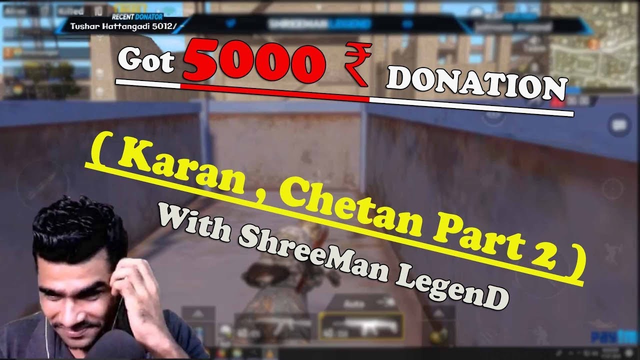 I GOT 5 K DONATION ll PUBG MOBILE Highlights ll ShreeMan LegenD