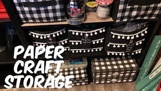 Cleaning and Organizing: Paper Crafts