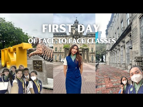 First Day of Classes in UST | 3rd Year Tourism Students | Face to Face | *unfiltered vlog*