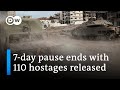 Israel resumes fight against Hamas in the Gaza Strip | DW News