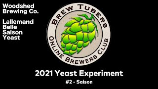 2021 Yeast Experiment - Lallemand Belle Saison