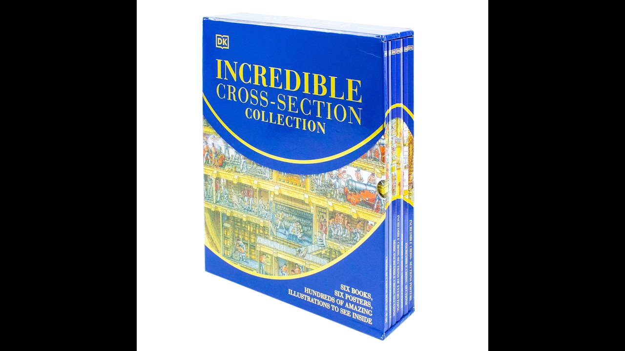 Stephen Biesty's Incredible Cross-Sections 6-Book Collection Box