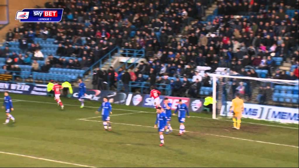 Gillingham 13 Bristol City Sky Bet League 1 Highlights Season 201415 YouTube