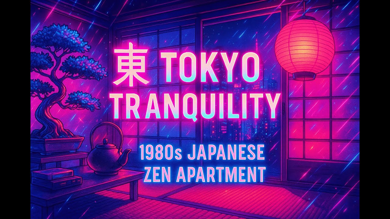 Tokyo Tranquility – 1980's Japanese Zen Apartment Ambience | Retro Rewind