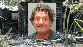 Man arrested for apartment fire