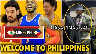 Breaking!Mga NBA SUPERSTARS manunuod ng LABAN ng GILAS PILIPINAS at LEBANON!