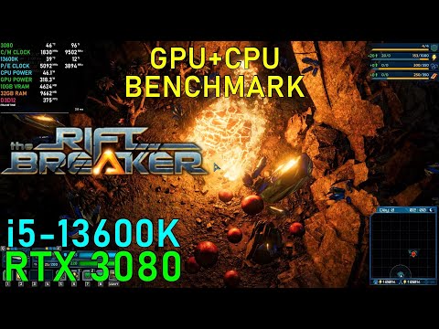 The Riftbreaker DEMO GPU and CPU Benchmark RTX 3080 + 13600K