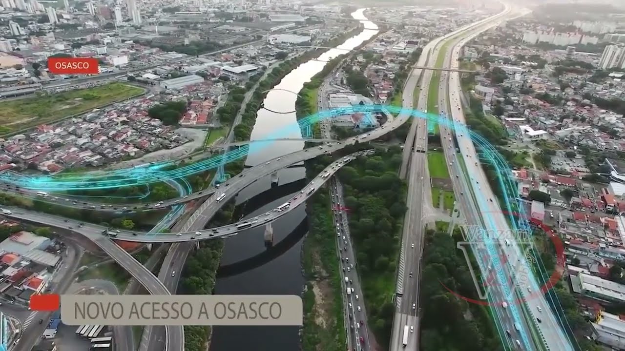 Construção da Ponte Nova em Osasco