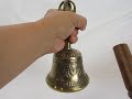 浄化 魔除け ガンターラージサイズ 金剛鈴 九鈷鈴 チベット仏教法具  Ganter Tibetan bell