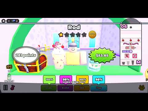 IRIS' ADMIN ABUSE!! | Run a Freezeria! - Rank 37 #roblox #papasfreezeria #johnsontran2 #papalouie