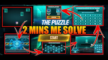 Moco Event Free Fire | The Puzzle Event Free Fire | How to Complete the Puzzle Event | Moco Puzzle
