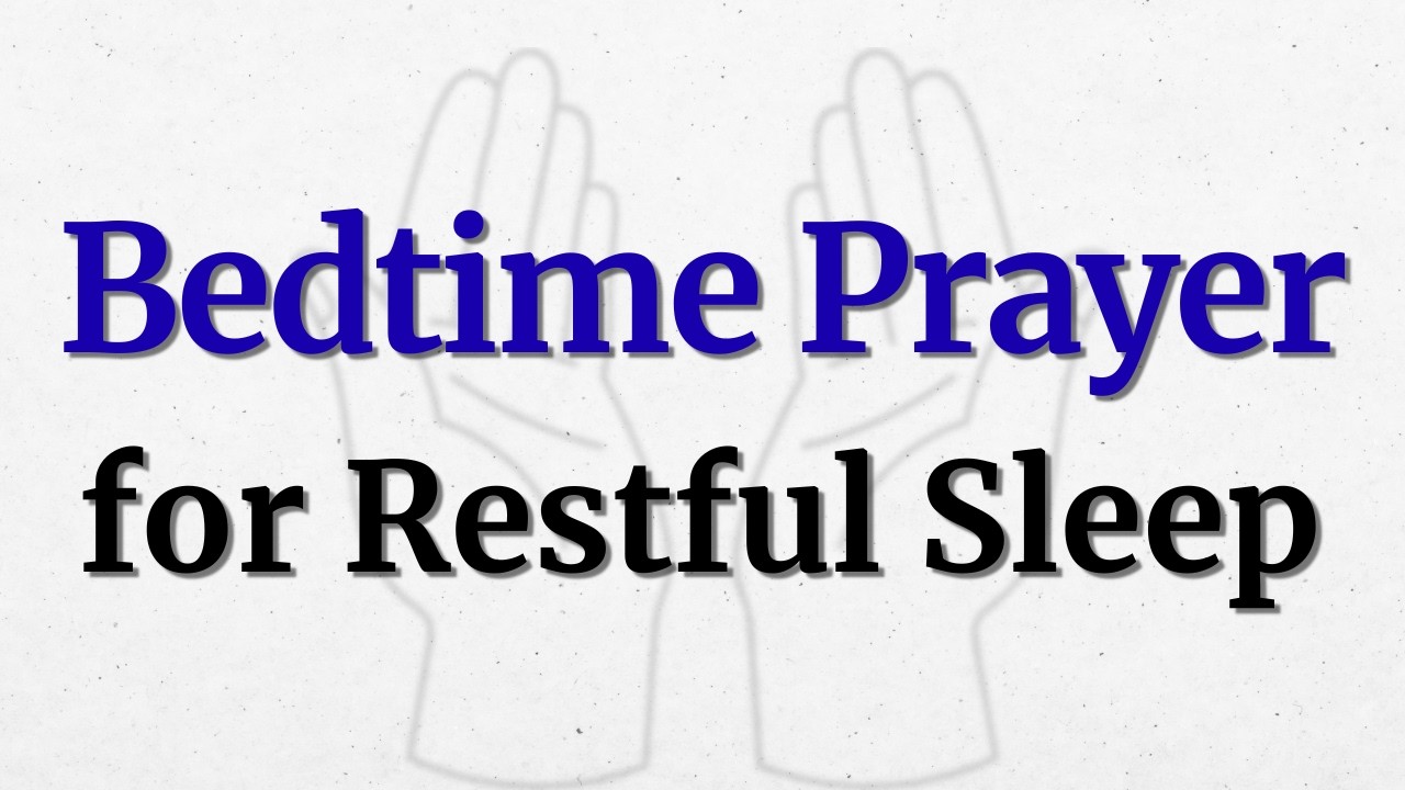 A Peaceful Bedtime Prayer For Restful Sleep | Let God Guard Your Night and Restore Your Soul