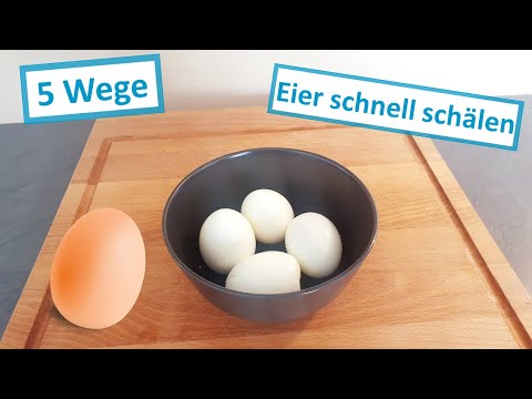 Video: Wie Man Eier Kocht, Damit Sie Nicht Knacken