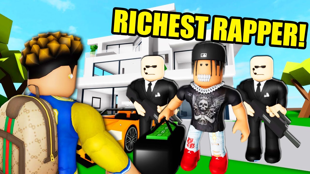 Boohavin Rapper I Spent 24 HOURS With The RICHEST FAMOUS RAPPER In BROOKHAVEN RP! - YouTube