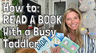 HOW TO READ A BOOK WITH A TODDLER AT HOME: Boost Your Child's Joint Attention Skills: Speech Therapy