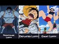 Luffy All Existed Forms in Onepiece !
